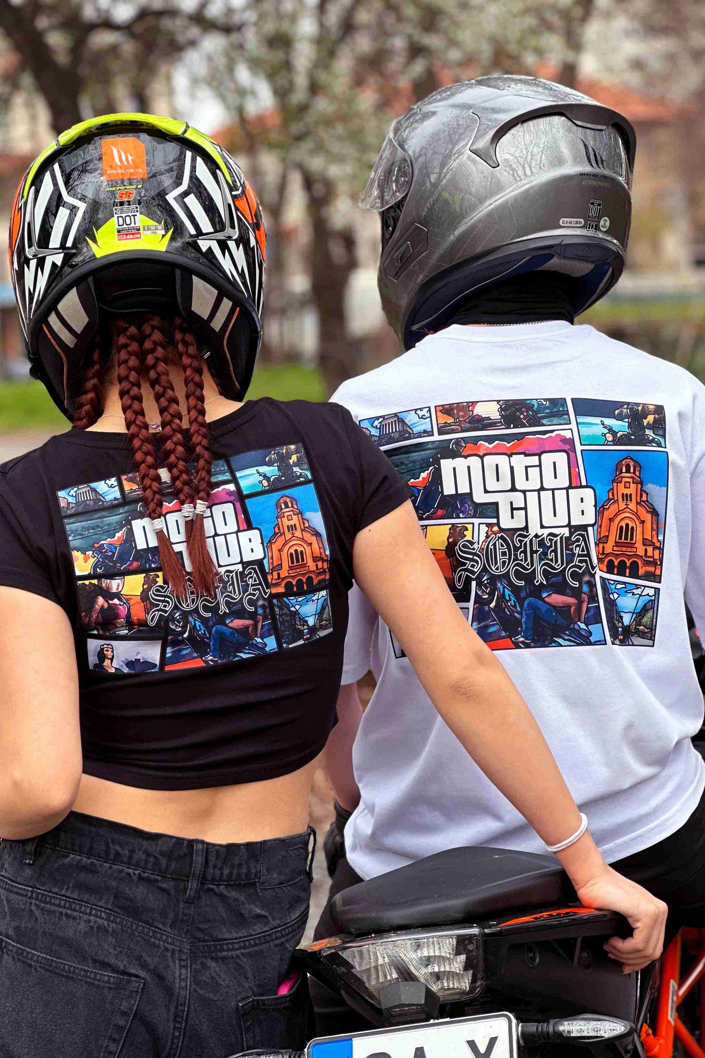 MOTO Женски Кроп Топ