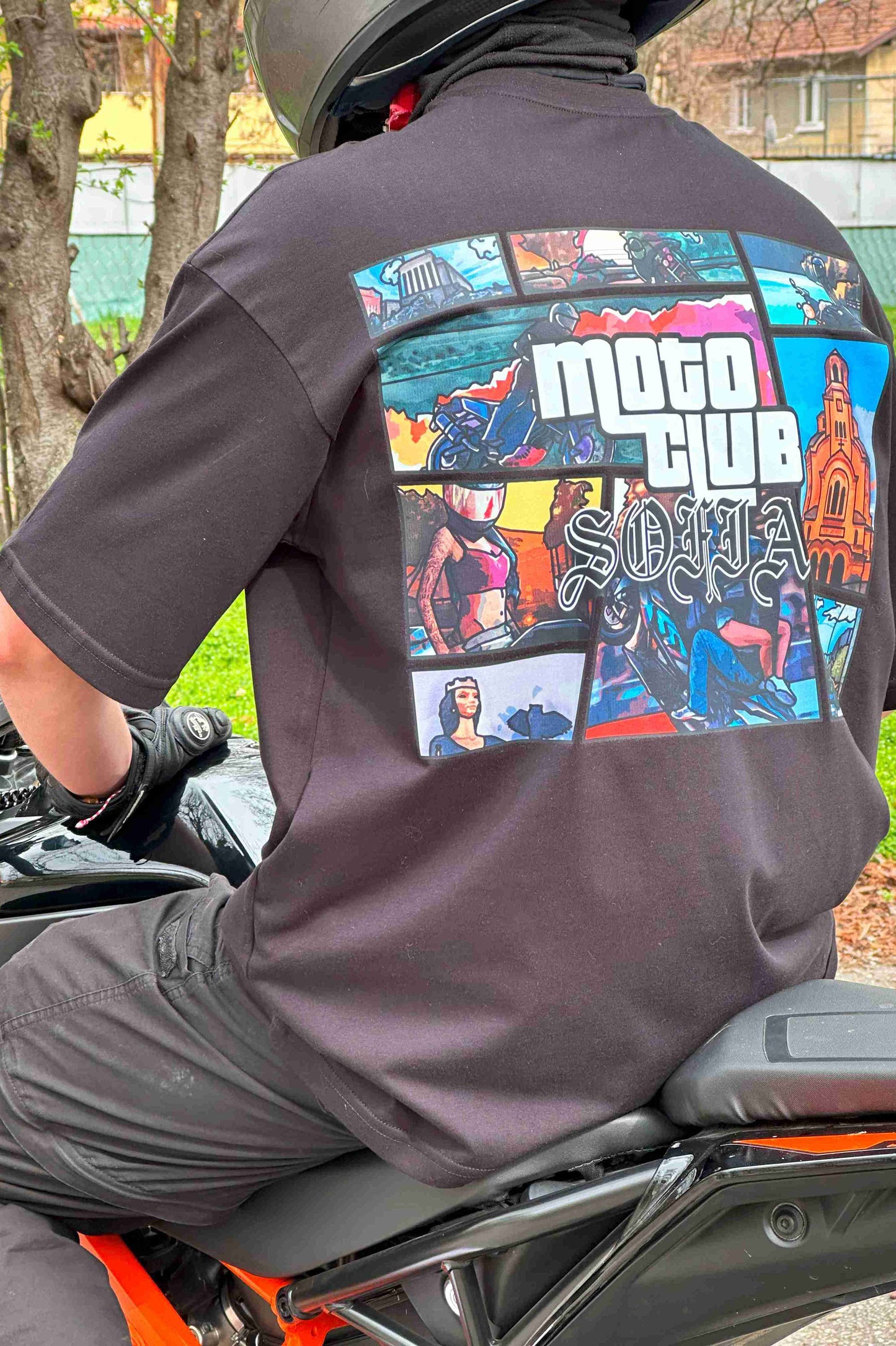 MOTO Oversize Тениска