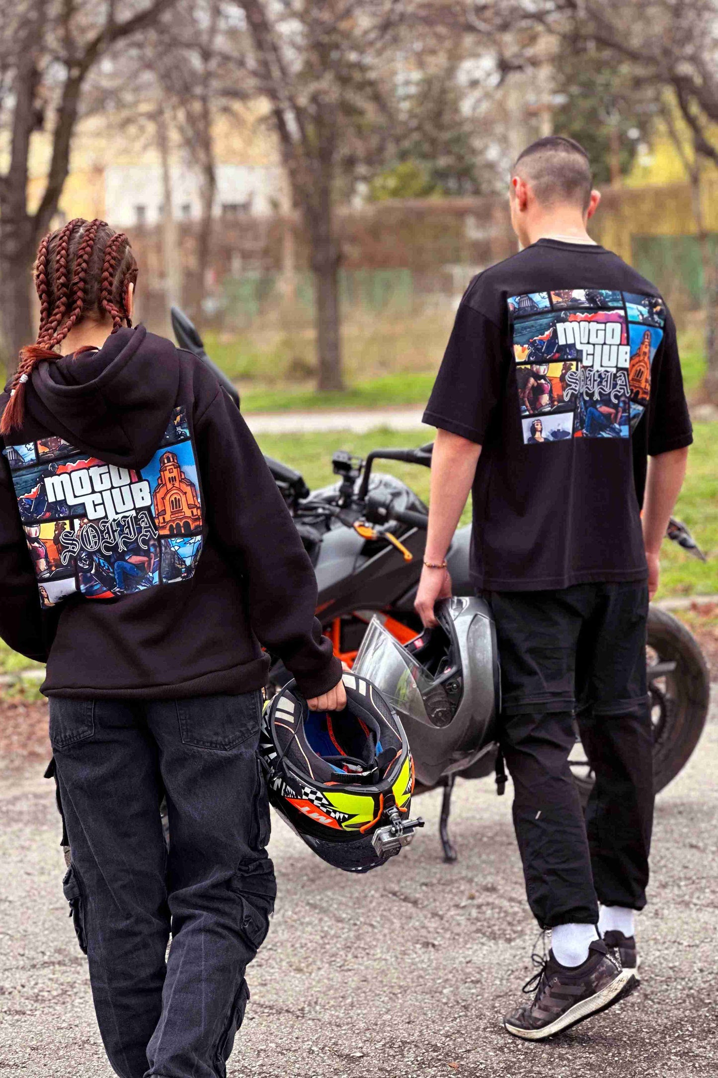 MOTO Oversize Худи