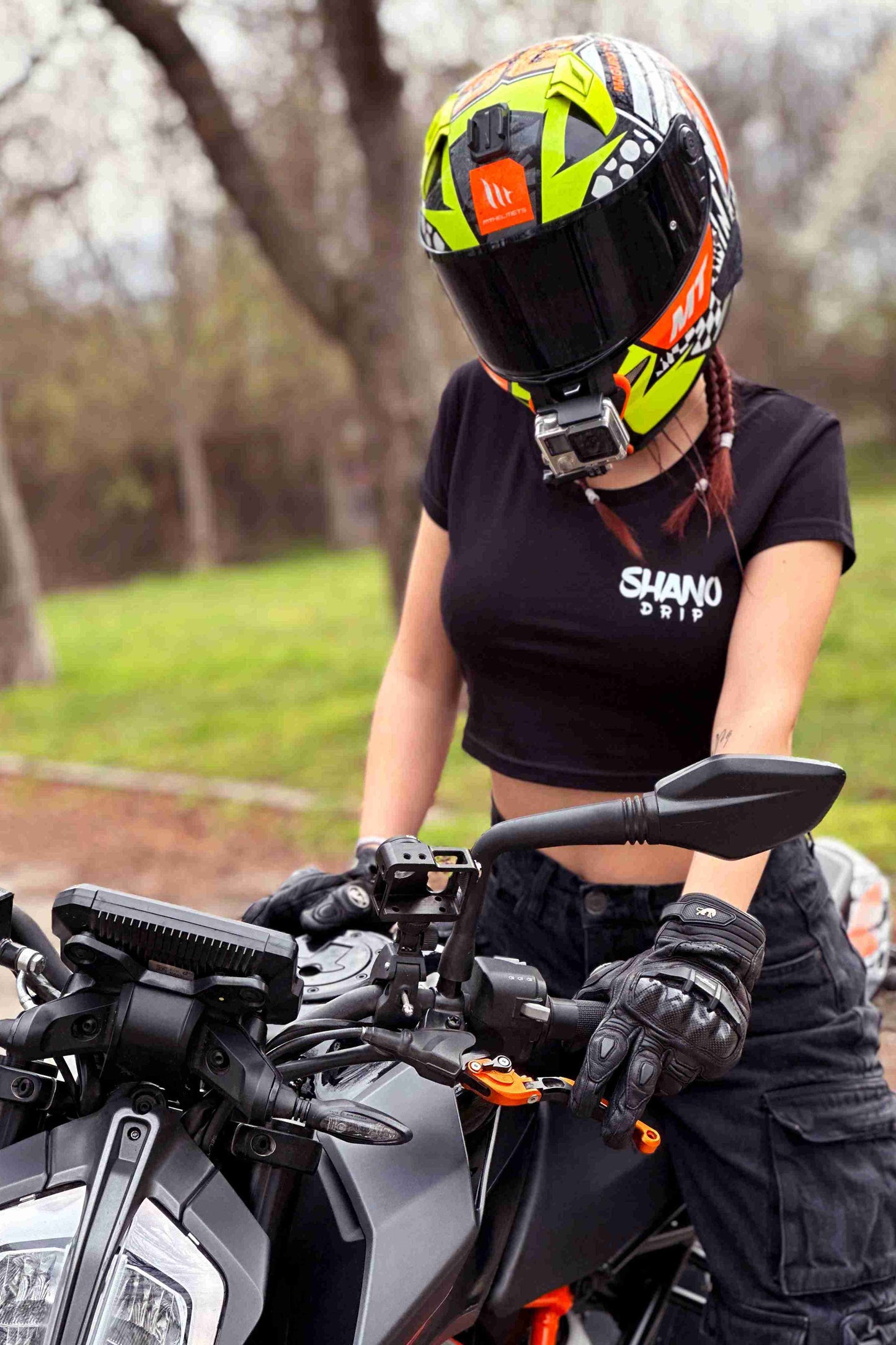 MOTO Женски Кроп Топ