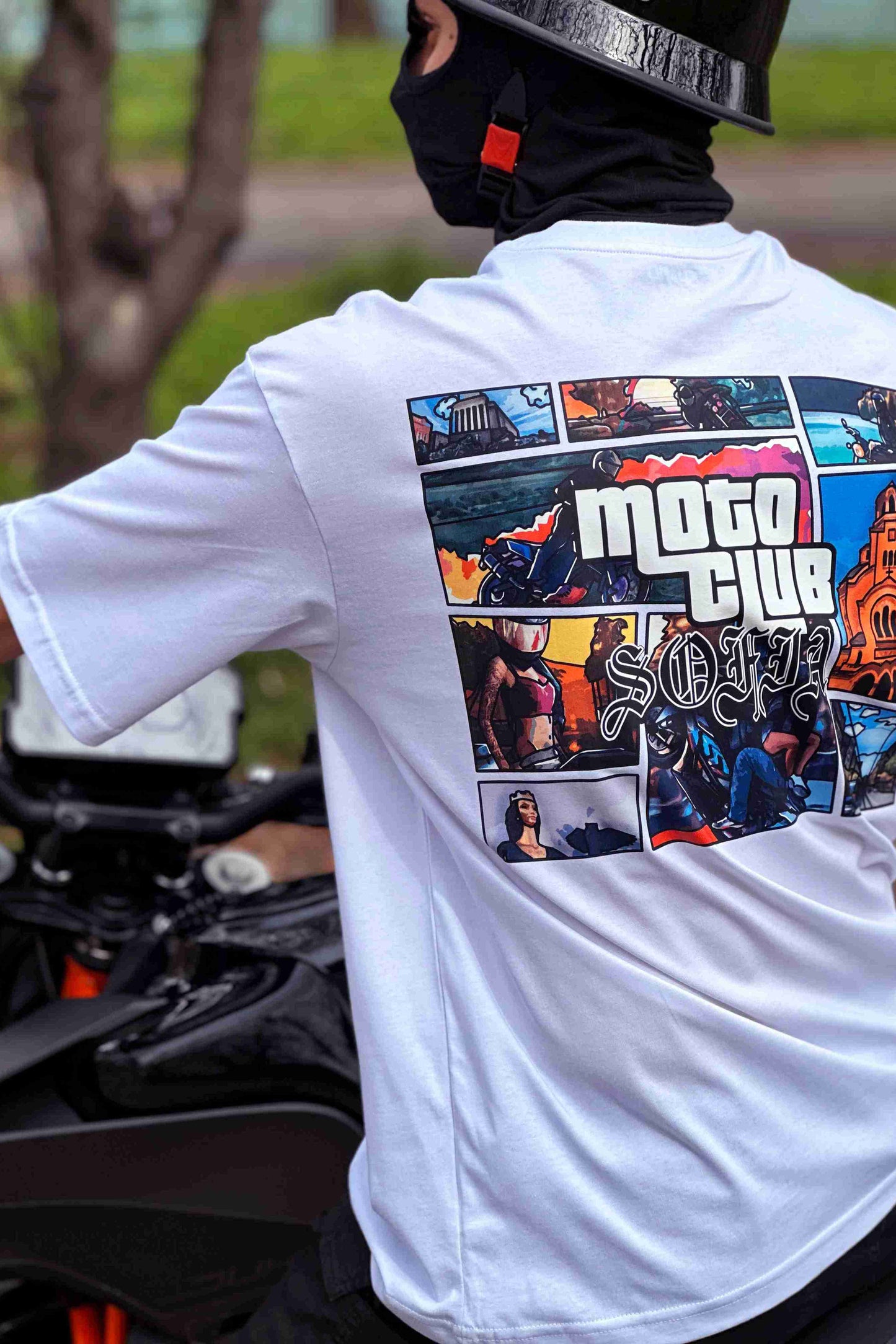 MOTO Oversize Тениска