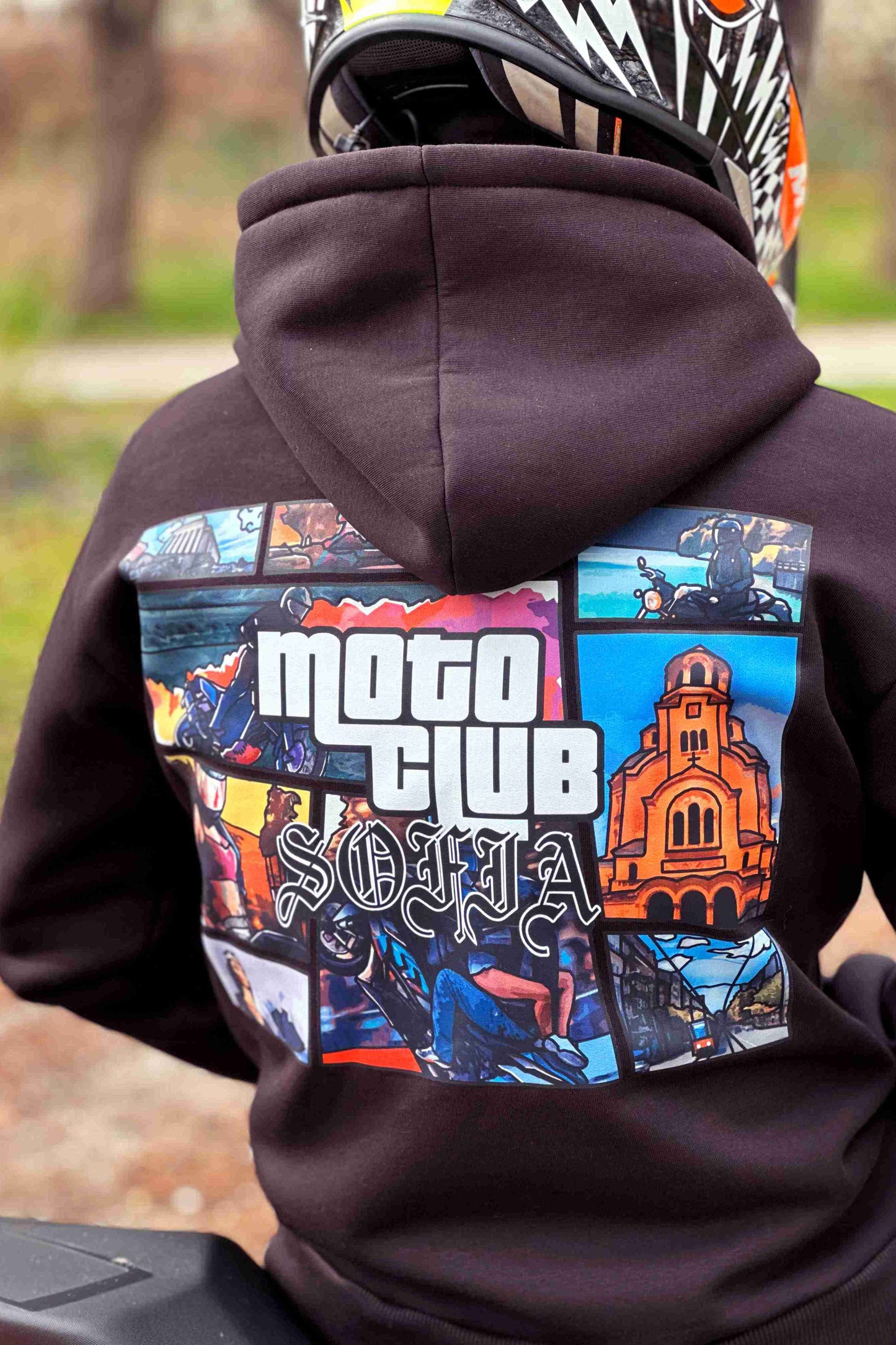 MOTO Oversize Худи