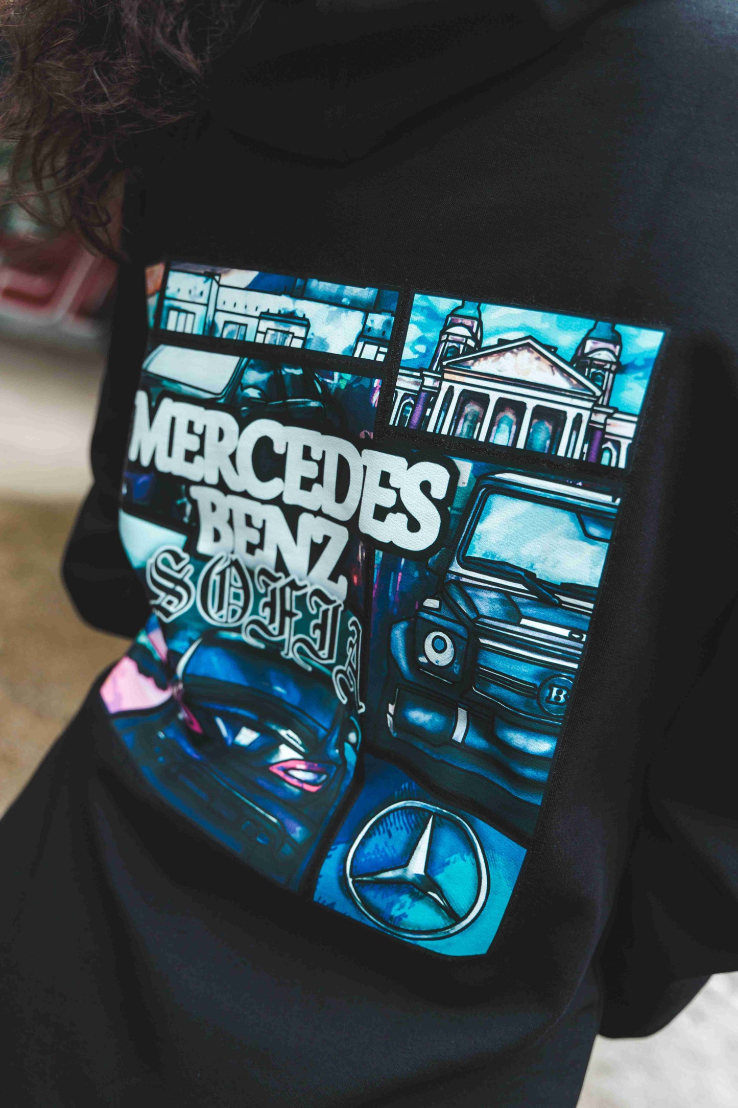 Mercedes-Benz Oversize Худи