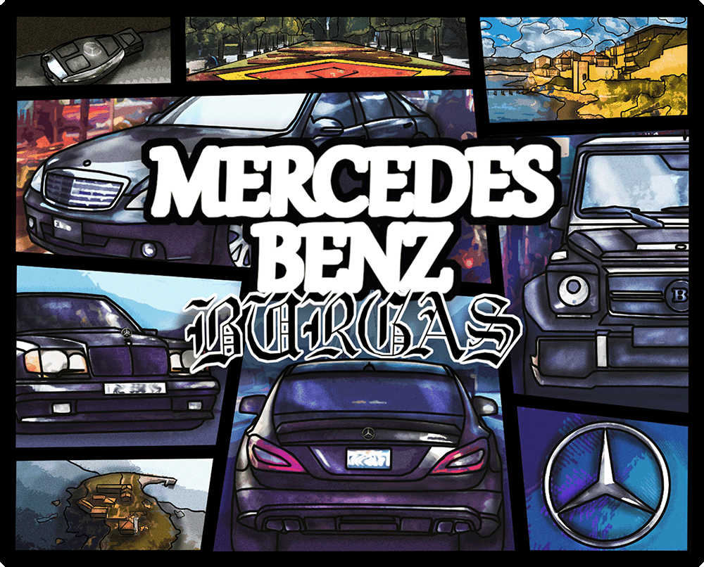 Mercedes-Benz Oversized Тениска