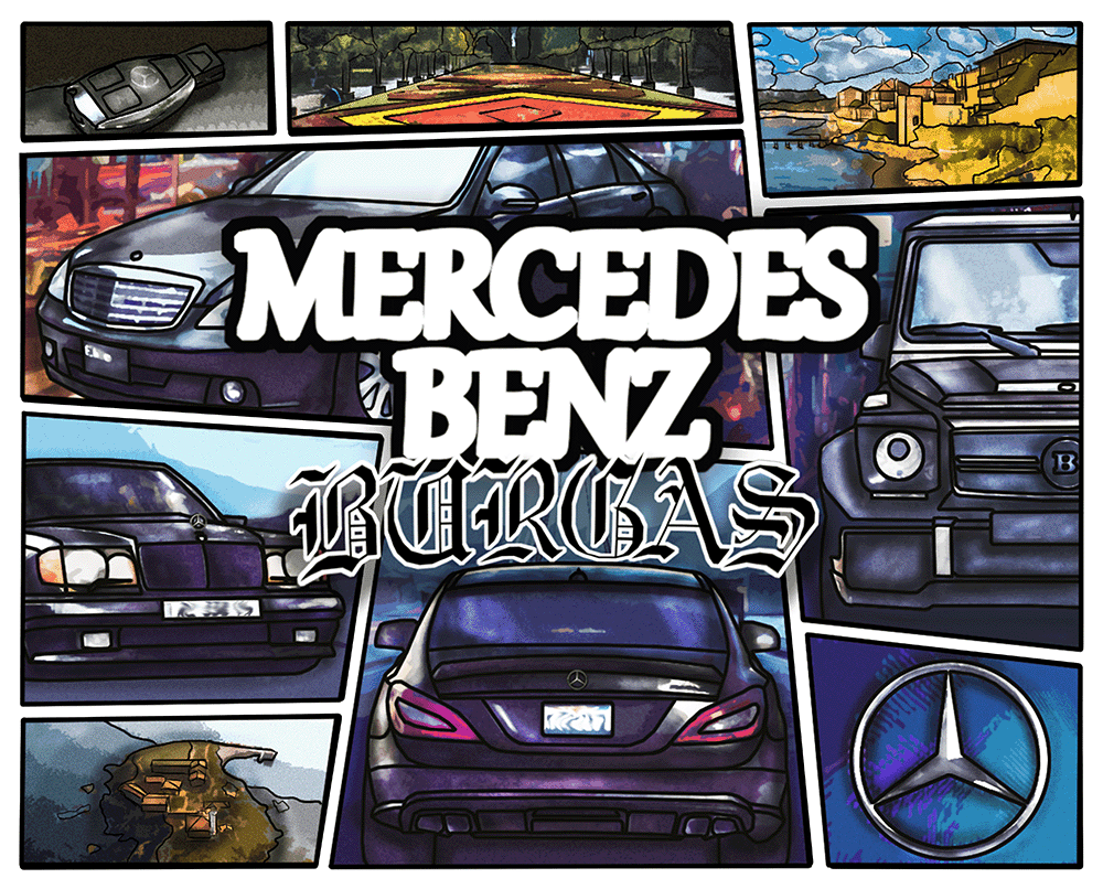Mercedes-Benz Oversized Тениска