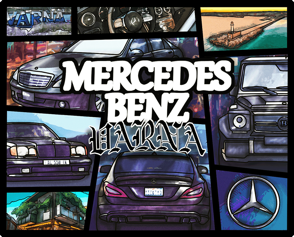 Mercedes-Benz Oversized Тениска