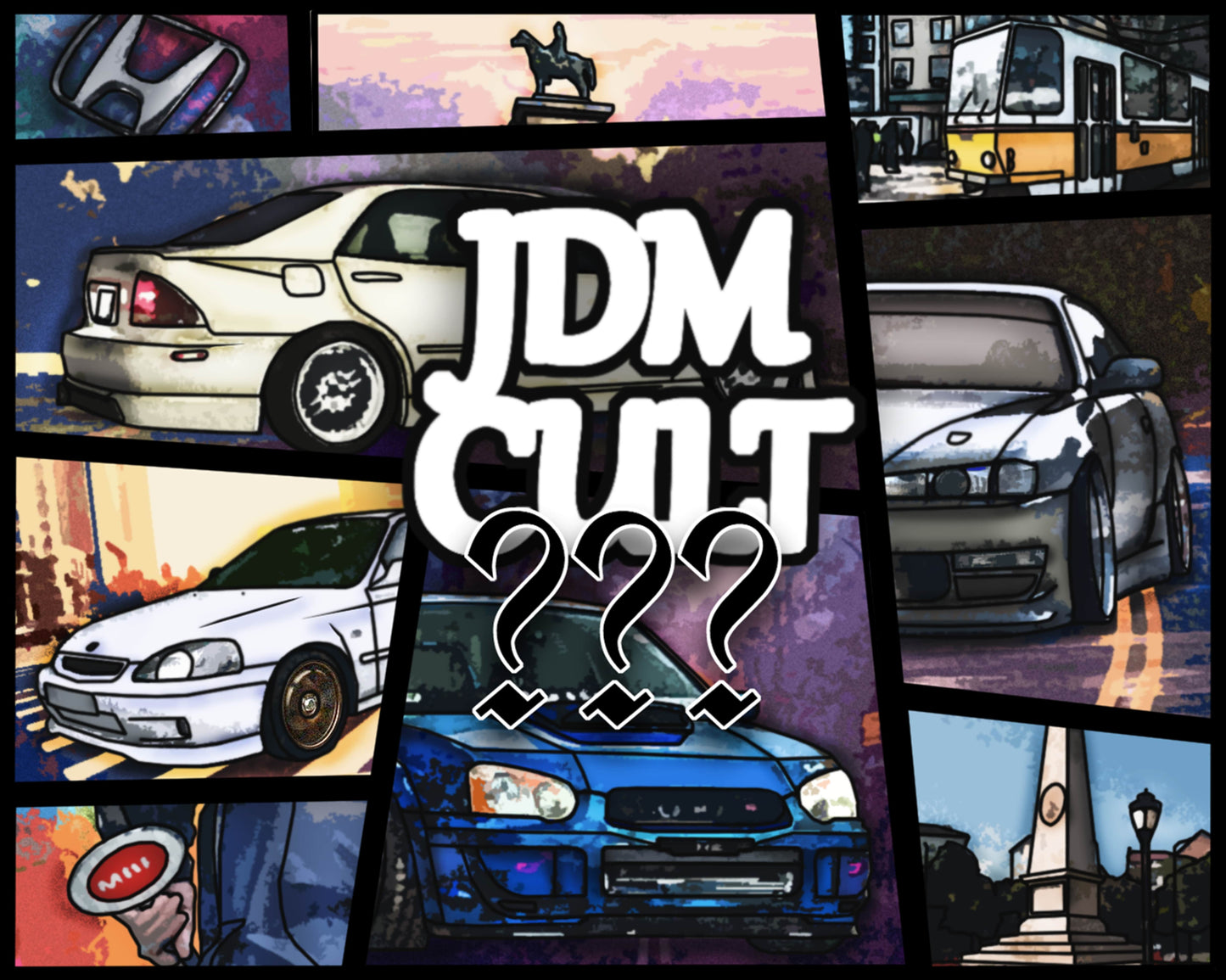 JDM Oversize Худи