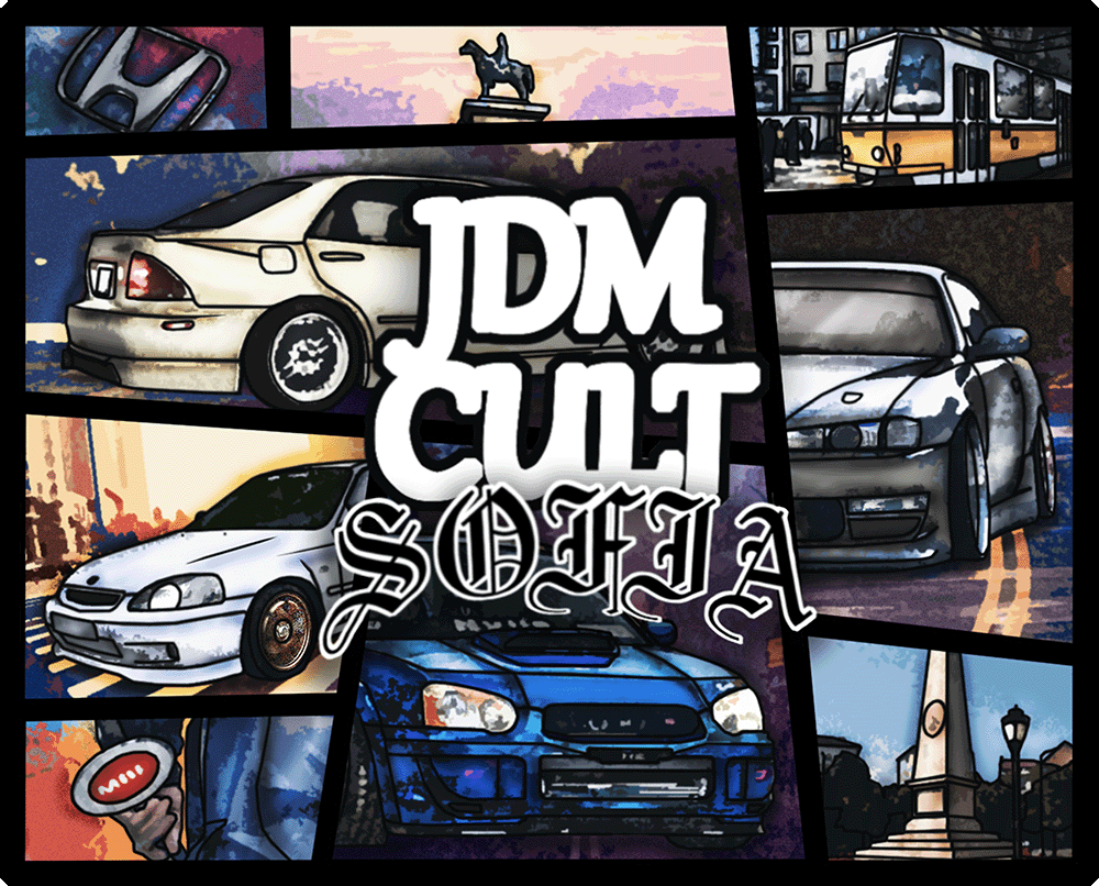 JDM Oversized Тениска