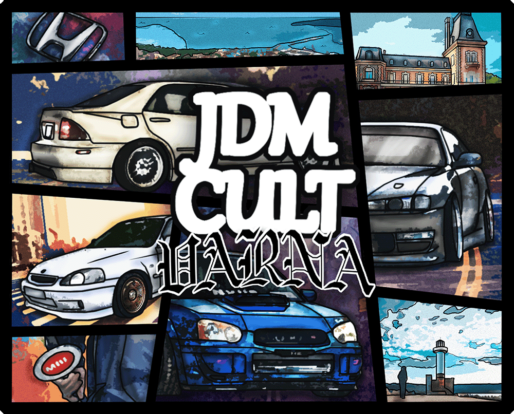 JDM Oversized Тениска