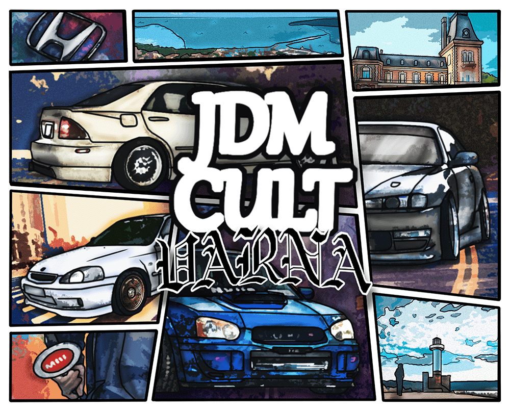JDM Oversized Тениска