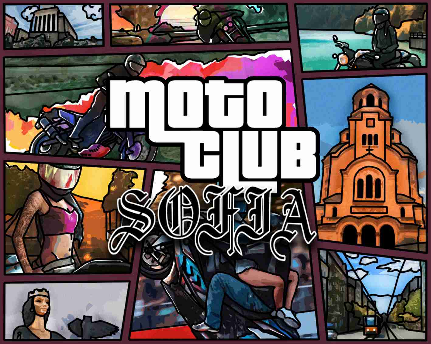 MOTO Oversize Худи