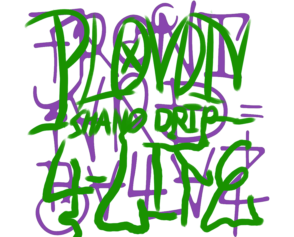 ShanoDrip4Life Oversized Тениска