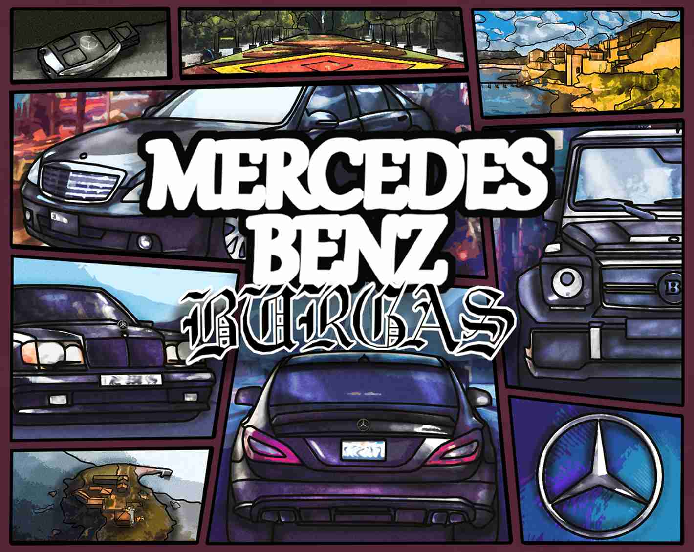 Mercedes-Benz Oversize Худи