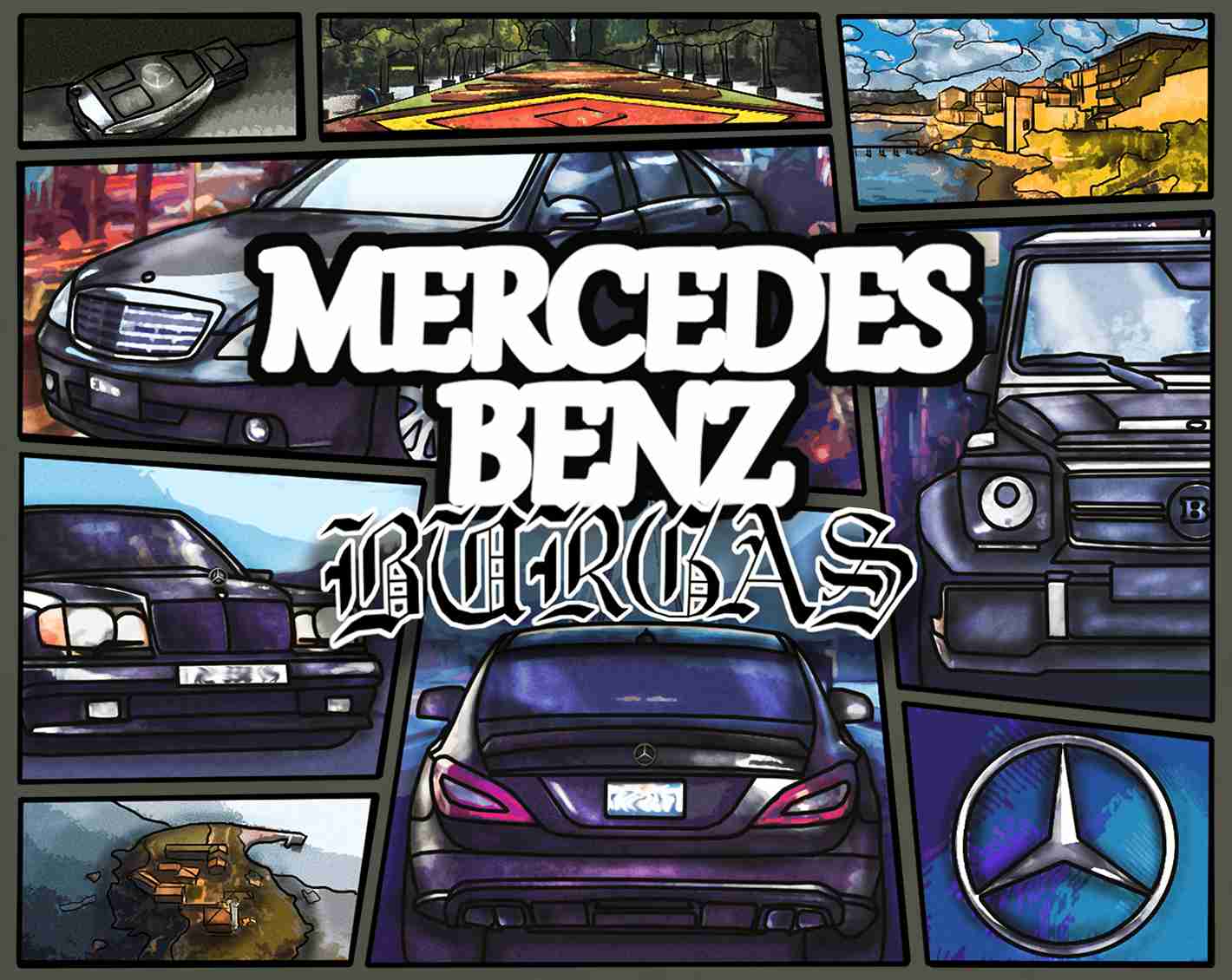 Mercedes-Benz Oversize Худи