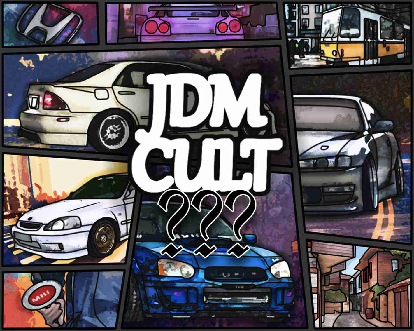 JDM Oversized Тениска