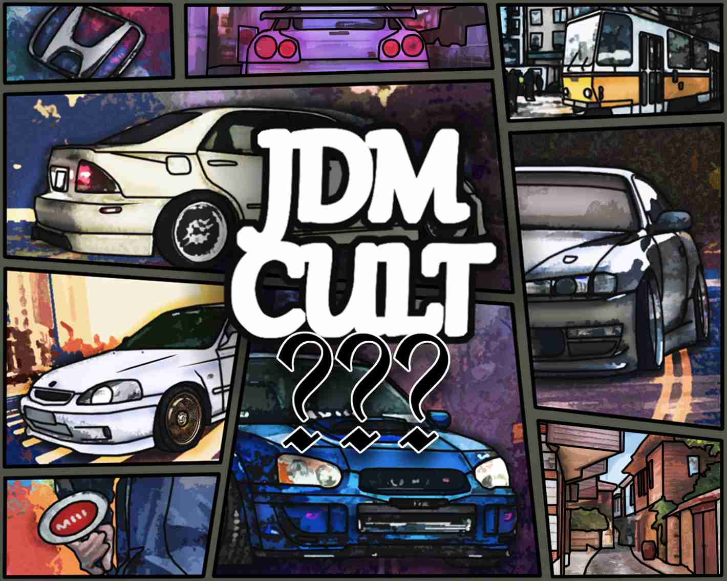 JDM Oversize Худи