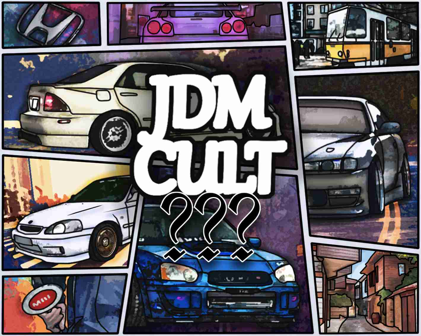 JDM Oversized Тениска