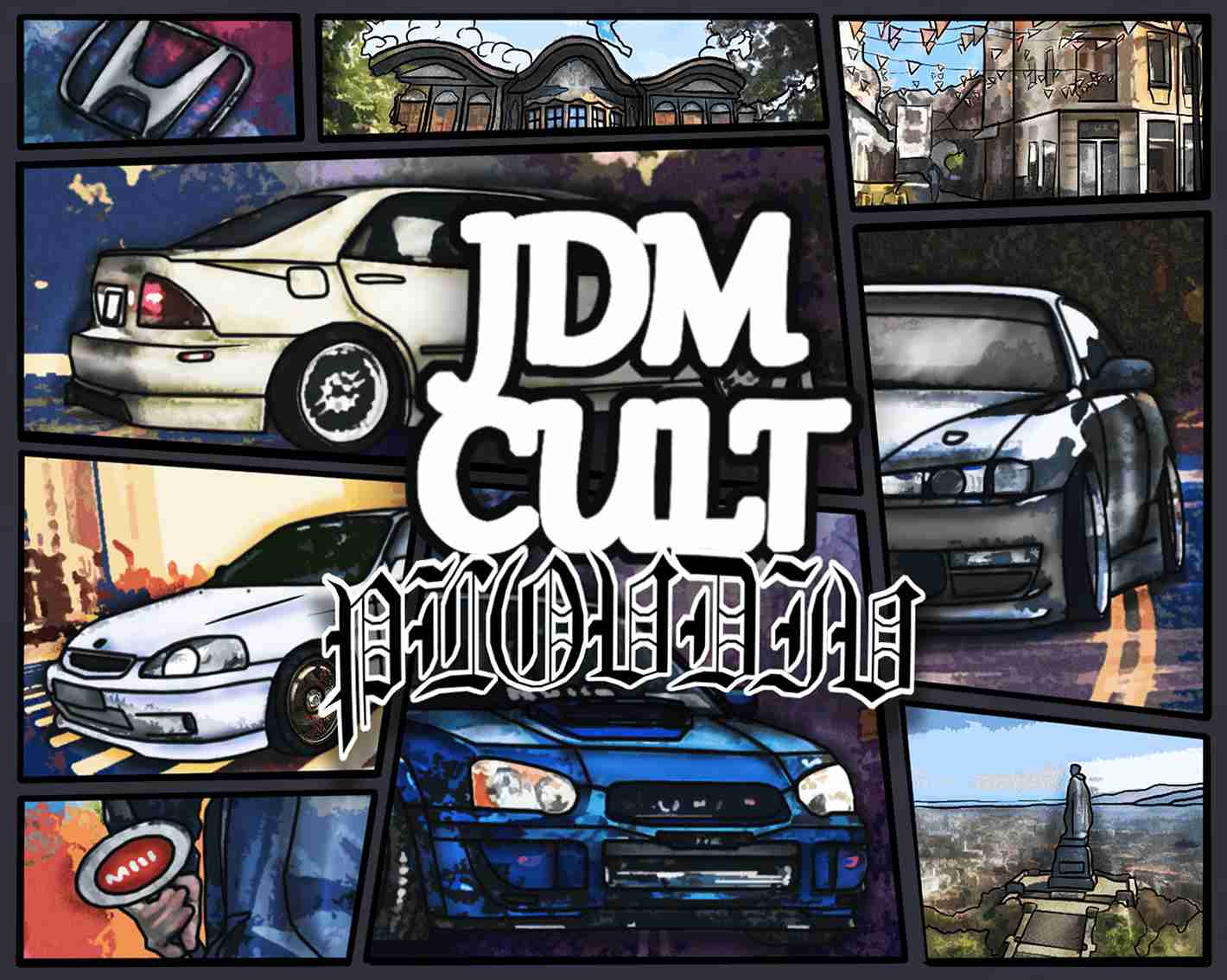 JDM Oversize Худи