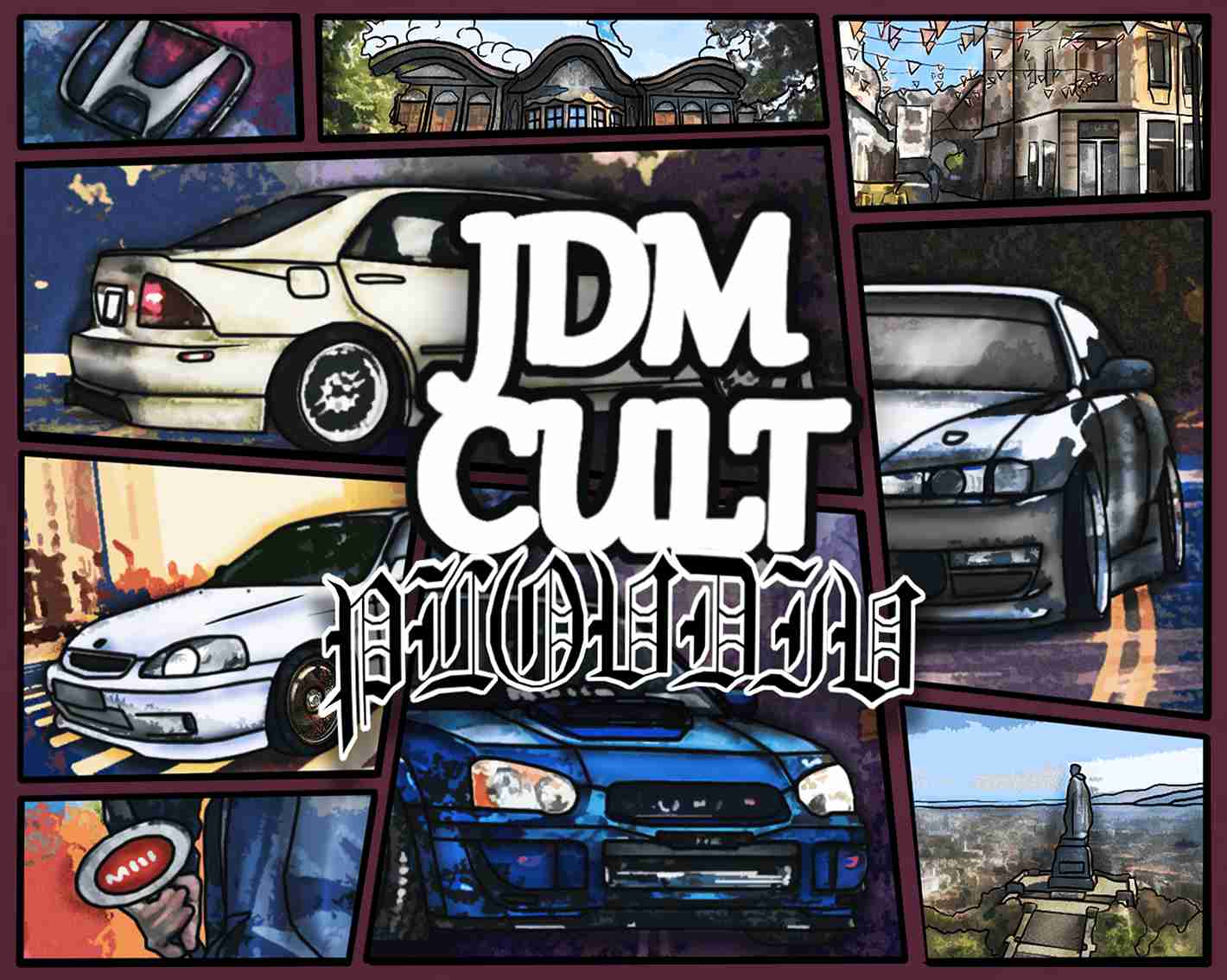 JDM Oversize Худи