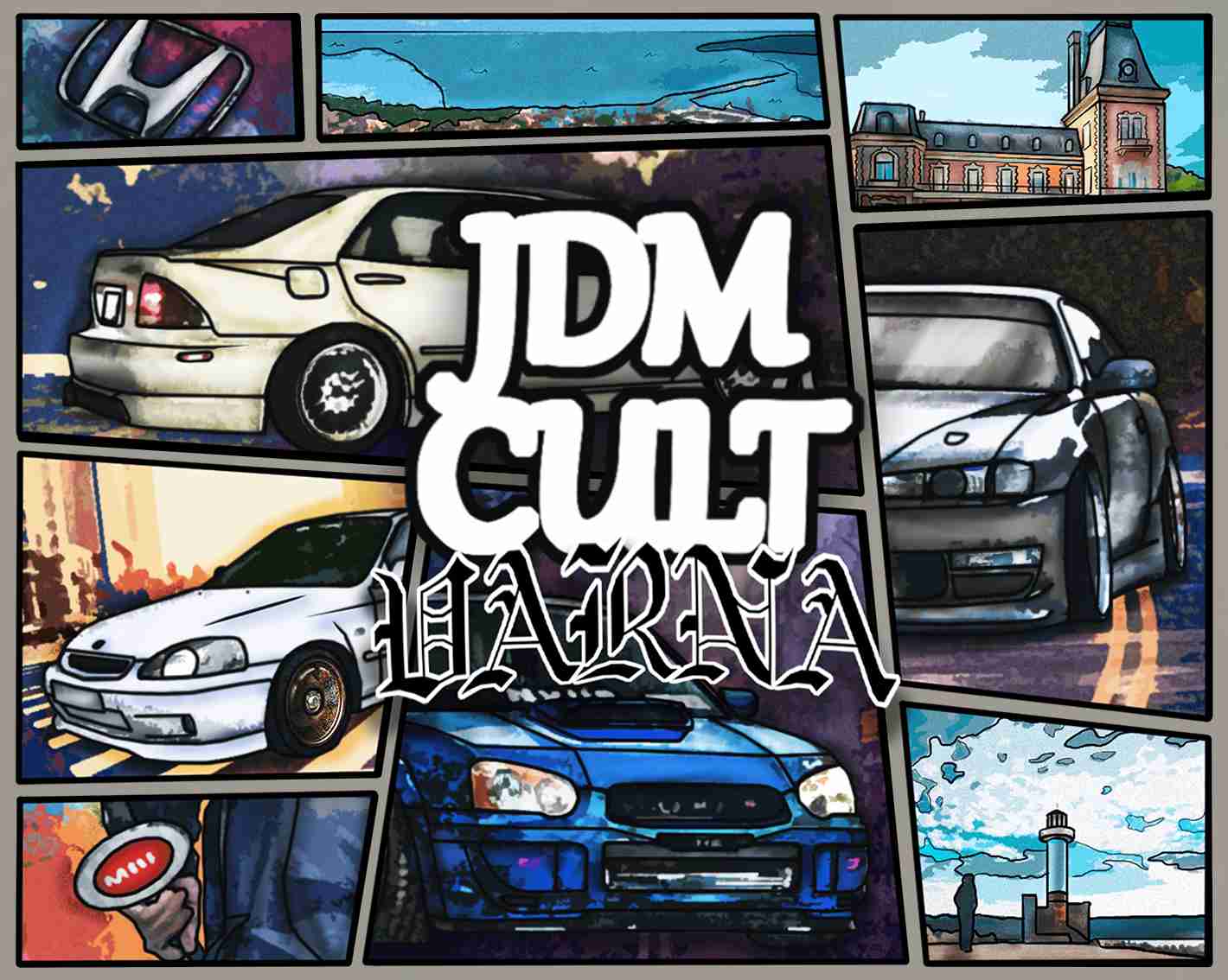 JDM Oversize Худи