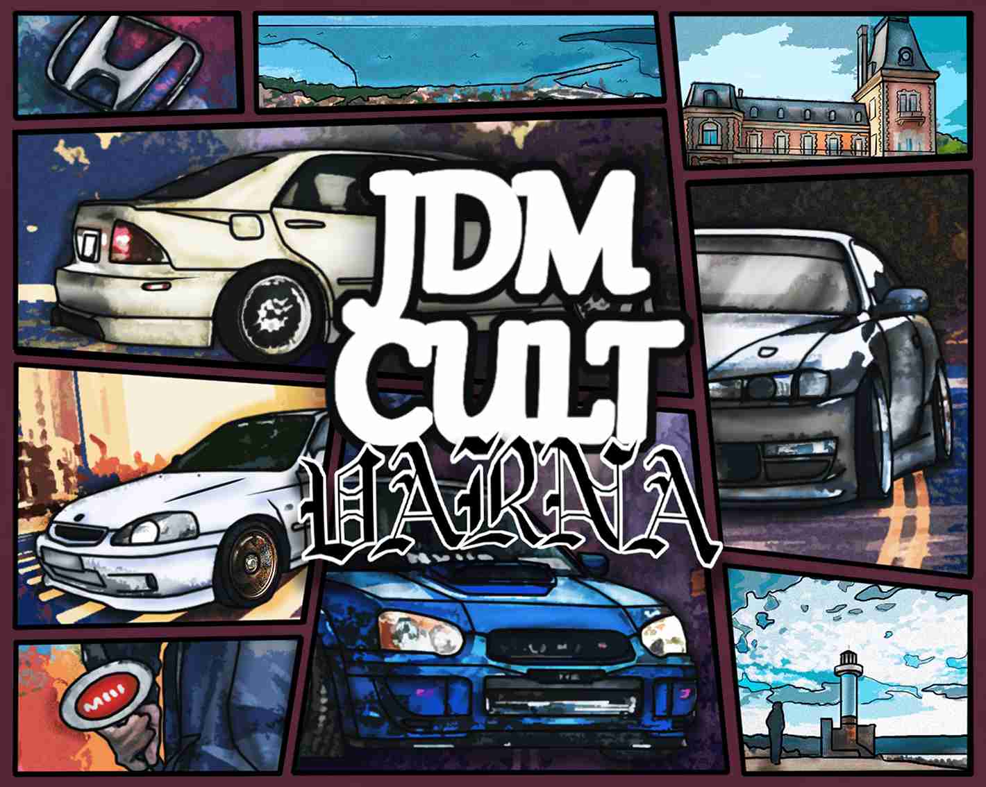 JDM Oversize Худи