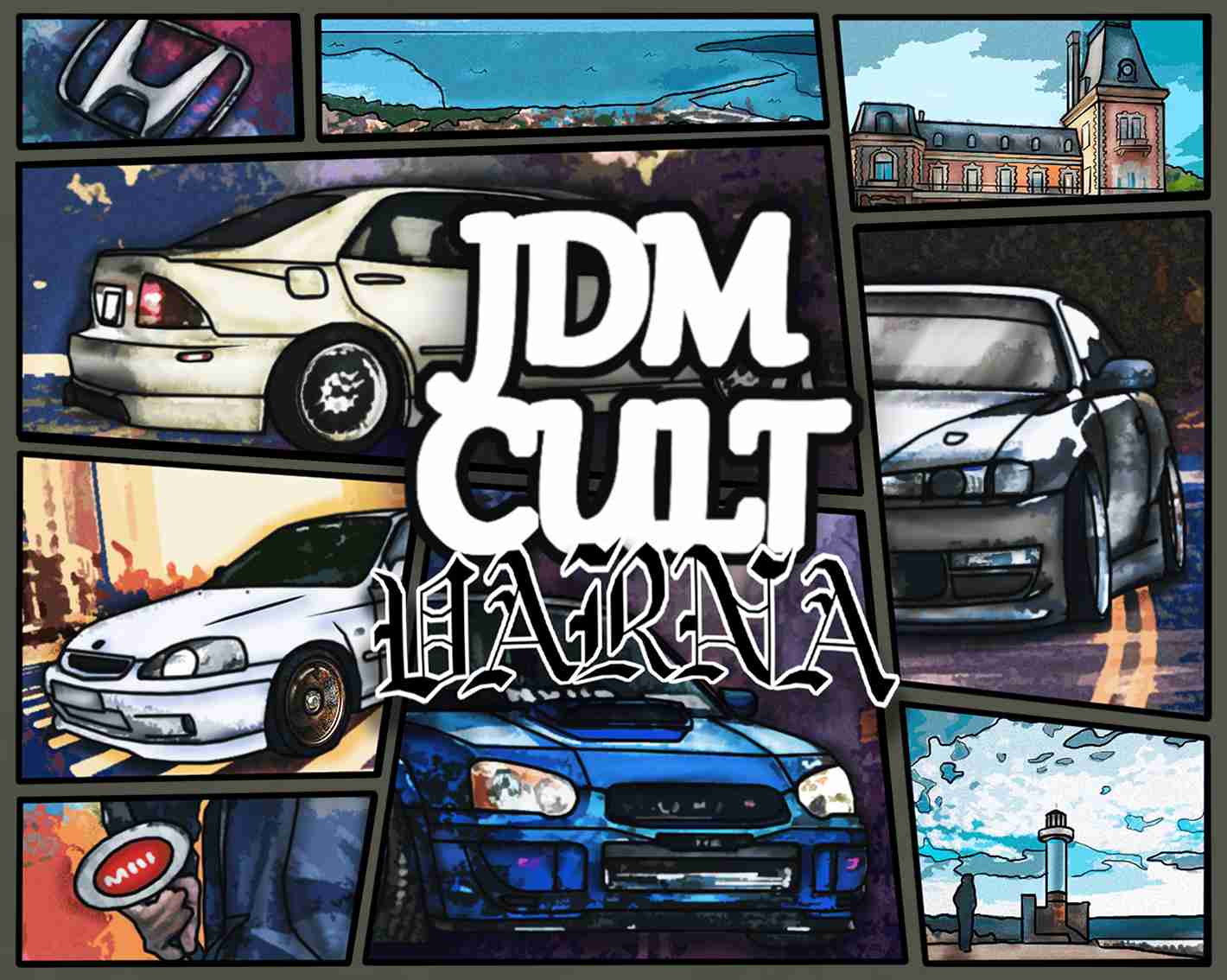 JDM Oversize Худи
